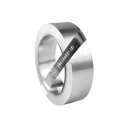 Embossable stainless steel labels 12 mm x 6.4 m Aymo ID1 compatible Dymo 32500 M1012 [12]