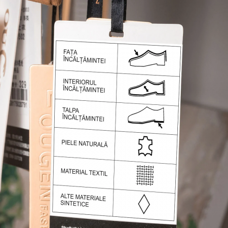 Etichete patrate 40 x 40 mm plastic alb Aymo ID1 pentru imprimanta AIMO Phomemo M110 M200 M220, 180 etichete [9]