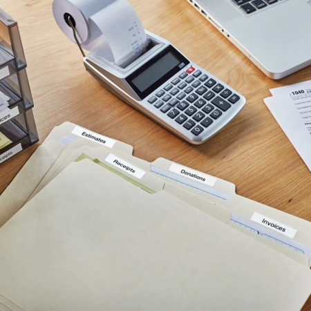 White plastic labels 12 mm x 7 m Aymo ID1 compatible S0720530 45013 [2]