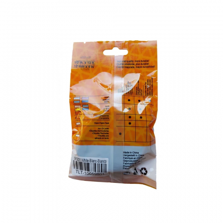 Etichete plastic alb 12mm x 4m Aymo ID1 compatibile Dymo Letratag 91221 91201 S0721660 [5]