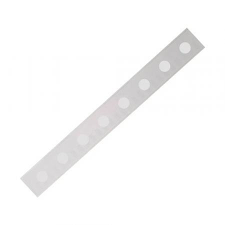 Etichete rotunde Ø12 mm suport plastic inclus Aymo ID1 compatibile Brother DK-11219 DK11219, 1200 etichete [1]