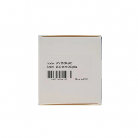 Etichete rotunde Ø30 mm plastic alb Aymo ID1 pentru imprimanta AIMO Phomemo M110 M200 M220, 200 etichete [9]