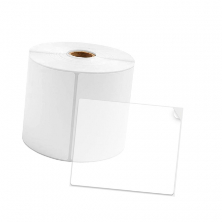Etichete termice in rola AYMO - Etichete plastic transparente 40 x 30 mm Aymo ID1 pentru imprimanta AIMO Phomemo M110 M200 M220, 230 etichete