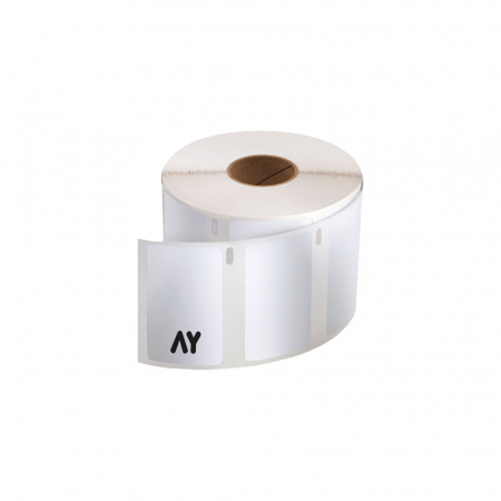 Etichete Compatibile Dymo LabelWriter - Etichete mari plastic alb 57 x 32 mm Aymo ID1 compatibile Dymo S0722540 11354 1000 etichete