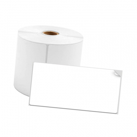 AYMO Thermal Labels on Roll - Thermal labels 30 x 15 mm white plastic Aymo ID1 for AIMO Phomemo M110 M200 M220 printer, 400 labels