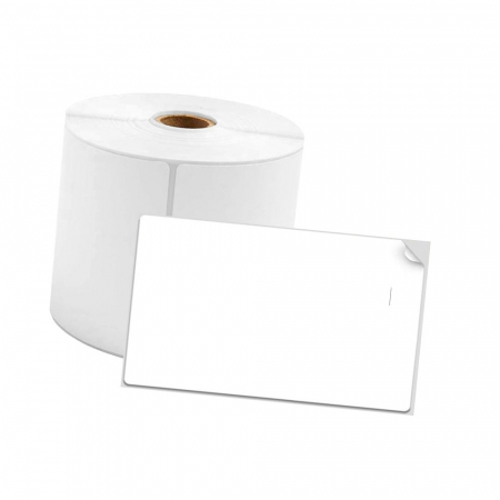 Etichete termice in rola AYMO - Etichete termice 30 x 40 mm plastic alb Aymo ID1 pentru imprimanta AIMO Phomemo M110 M200 M220, 180 etichete