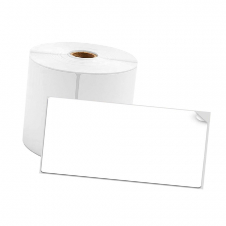 Etichete termice in rola AYMO - Etichete termice 45 x 20 mm plastic alb Aymo ID1 pentru imprimanta AIMO Phomemo M110 M200 M220, 320 etichete