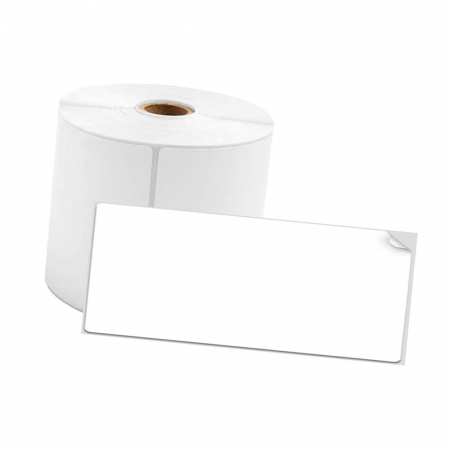Etichete termice in rola AYMO - Etichete termice 50 x 20 mm plastic alb Aymo ID1 pentru imprimanta AIMO Phomemo M110 M200 M220, 320 etichete