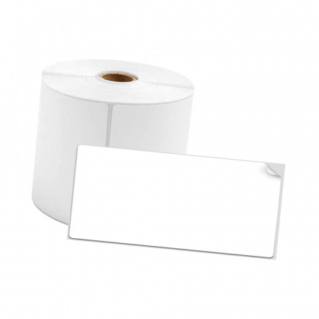 Etichete termice in rola AYMO - Etichete termice 50 x 30 mm plastic alb Aymo ID1 pentru imprimanta AIMO Phomemo M110 M200 M220, 230 etichete