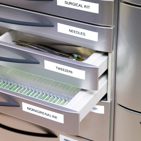 Set 5 Standard labels compatible Brother TZe-221 9 mm black/white Aymo ID1 Brother 221 [3]