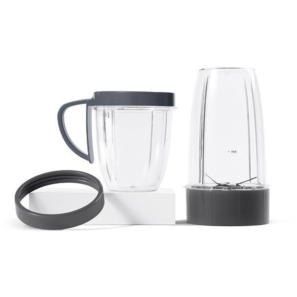 Blender Nutribullet Original 600 NB606R, 600W, Lama de extractie, Cana inalta de 700ml, Cana de 500ml, Amestecare uniforma, Design simplu si compact, Usor de curatat, Fara BPA, Cablu 100cm, 2.86kg, Ro [4]
