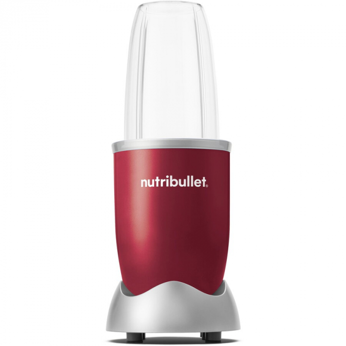Blender Nutribullet Original 600 NB606R, 600W, Lama de extractie, Cana inalta de 700ml, Cana de 500ml, Amestecare uniforma, Design simplu si compact, Usor de curatat, Fara BPA, Cablu 100cm, 2.86kg, Ro [3]