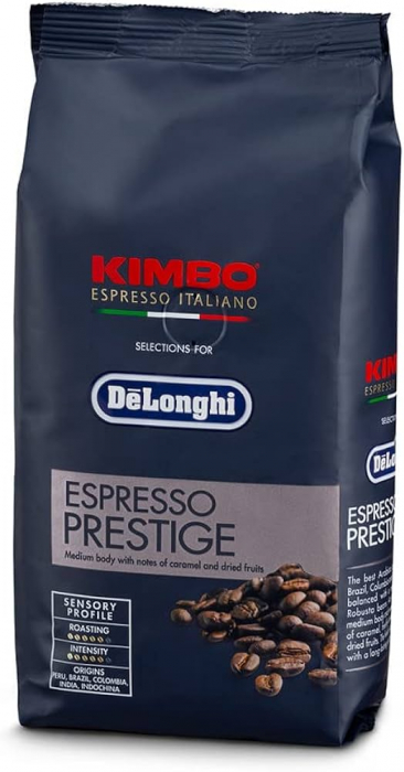 Cafea boabe DE LONGHI Kimbo Espresso Prestige, 250g