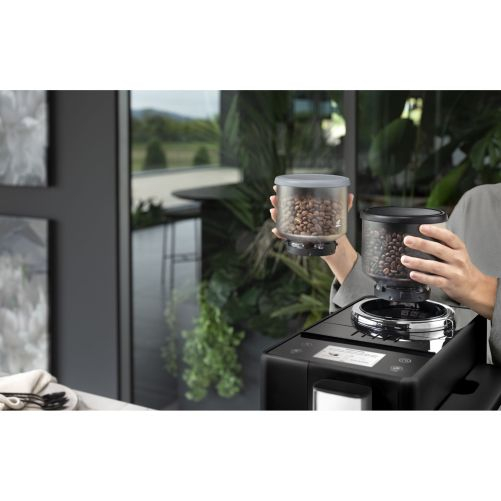 Espressor automat DE LONGHI Rivelia EXAM440.55.B, 1.4l, 1450W, 19 bar, negru [6]