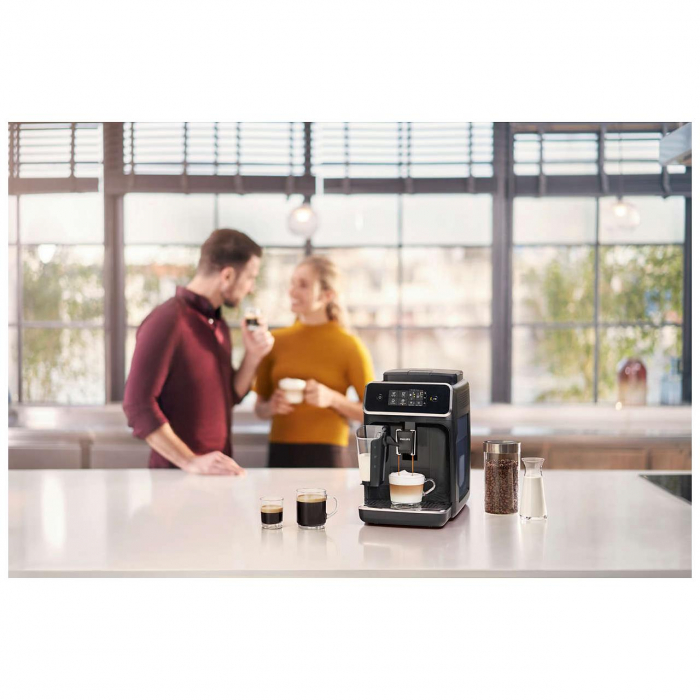 Espressor automat Philips EP2232/40, sistem LatteGo, 3 bauturi, filtru AquaClean, rasnita ceramica, optiune cafea macinata, ecran tactil, Negru [3]