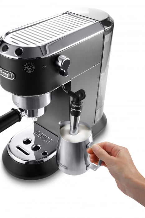 Espressor manual De’Longhi Dedica EC 685.BK, 1300 W, 1.1 L, 15 bari, Negru [8]