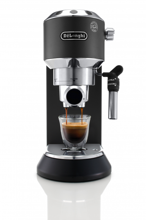 Espressor manual De’Longhi Dedica EC 685.BK, 1300 W, 1.1 L, 15 bari, Negru [2]