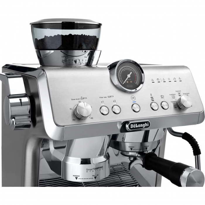 Espressor manual De’Longhi La Specialista Opera Cold Brew EC9555.M, 2 L, 1550W, 19 bar, Argintiu [4]