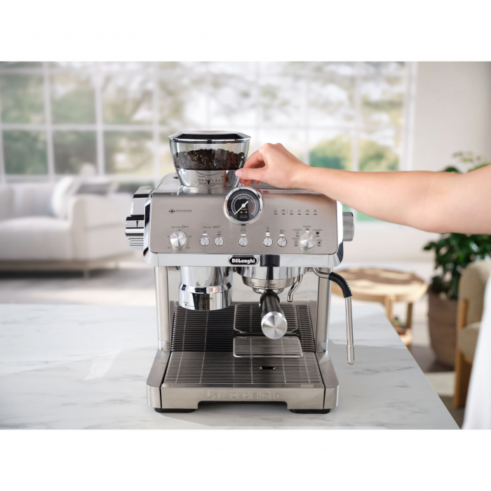 Espressor manual De’Longhi La Specialista Opera Cold Brew EC9555.M, 2 L, 1550W, 19 bar, Argintiu [7]