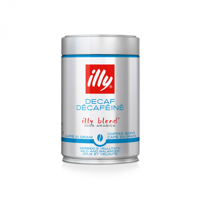 Illy Espresso boabe, decofeinizata, 250g