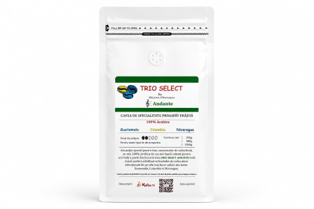 Andante - Cafea de Specilaitate Proaspat Prajita TRIO SELECT by Răzvan Păunescu, blend 100% Arabica [2]