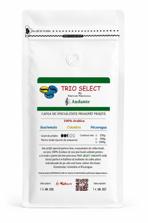 Andante - Cafea de Specilaitate Proaspat Prajita TRIO SELECT by Răzvan Păunescu, blend 100% Arabica [0]