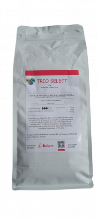 Cafea - Cafea boabe Proaspăt Prajită TRIO SELECT by Răzvan Păunescu, blend 100% Arabica