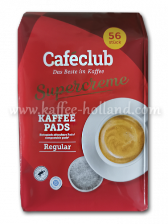 Paduri Compatibile Philips Senseo - Cafeclub Supercrema Regular 56 paduri - Compatibile Senseo