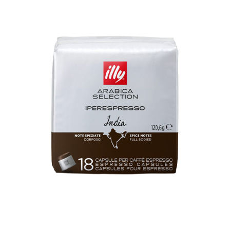 Nespresso Professional - Capsule Cafea Illy Iperespresso Arabica India 18 buc