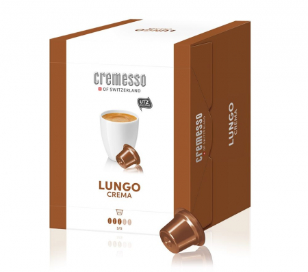 Reduceri % - Cremesso Lungo Crema 48 capsule