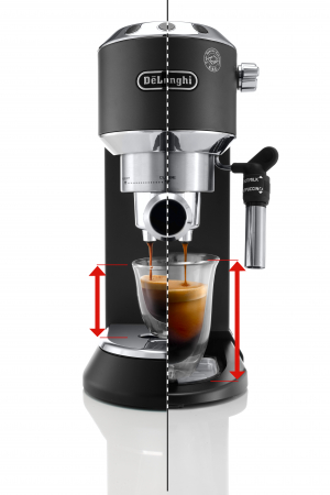 Espressor manual De’Longhi Dedica EC 685.BK, 1300 W, 1.1 L, 15 bari, Negru [6]