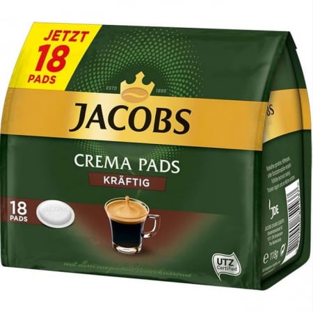 Paduri Compatibile Philips Senseo - Jacobs Crema Kraftig 18 paduri Senseo