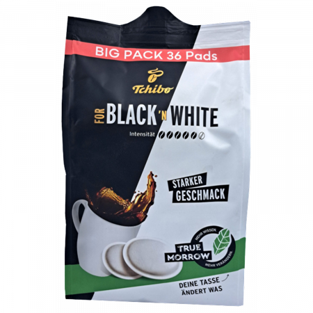 Paduri compatibile Senseo - Tchibo For Black N'White paduri Senseo 36 bucati