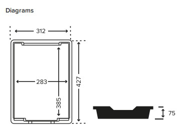 Tavita depozitare F1 Tray Kiwi Jelly [2]