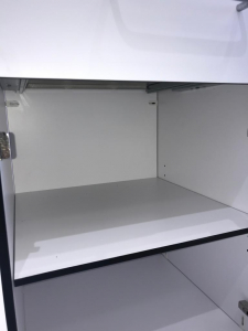 Corp mobil under-bench de depozitare, cu un sertar si o usa - 500 mm (HPL) [4]