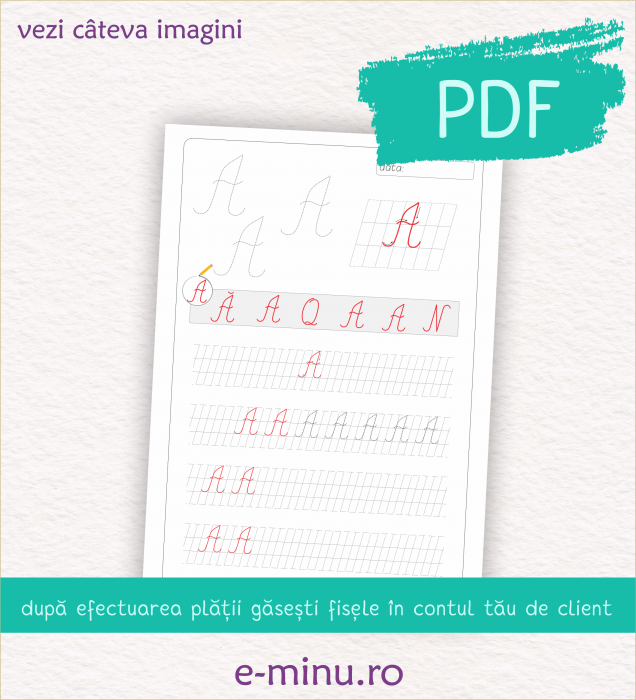 Invat sa scriu literele de mana - PDF [2]