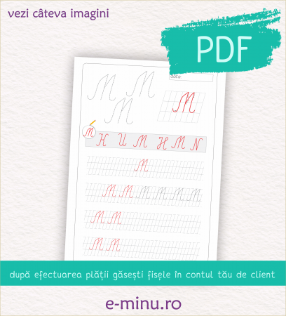 Invat sa scriu literele de mana - PDF [4]