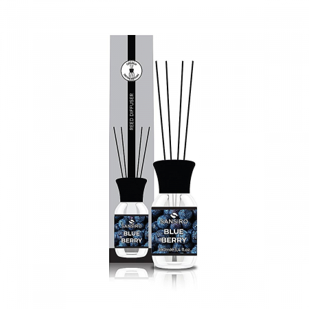 PARFUM DE CAMERA CU BETISOARE - Reed Diffuser Blue Berry 100 ml