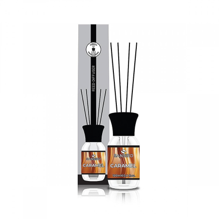 PARFUM DE CAMERA CU BETISOARE - Reed Diffuser Caramel 100 ml
