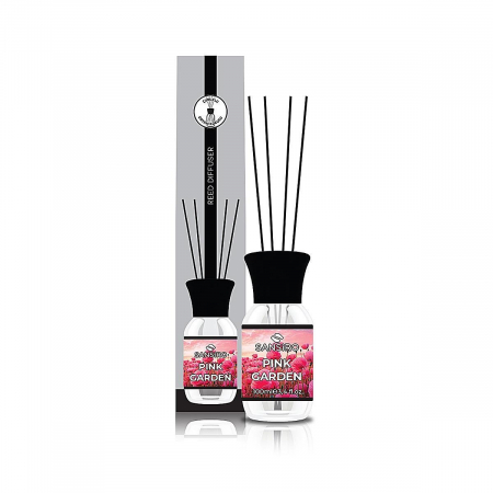 PARFUM DE CAMERA CU BETISOARE - Reed Diffuser Pink Garden 100 ml