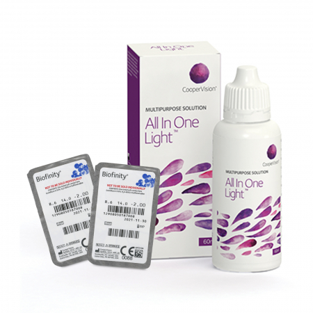 Produse - Pachet lunar lentile de contact CooperVision Biofinity