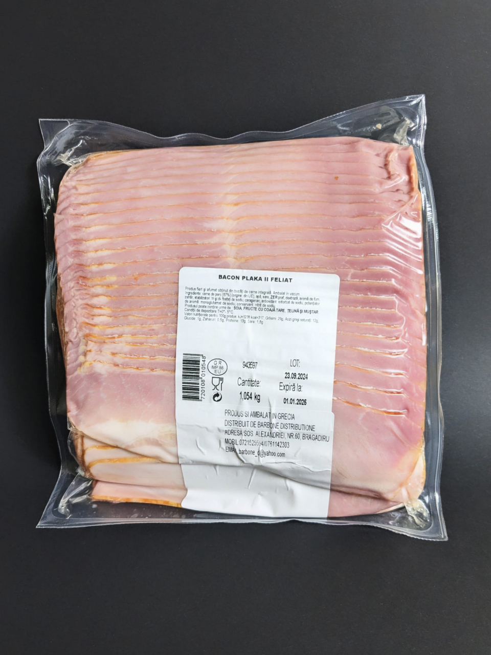 BACON PLAKA II FELIAT 1 KG [2]