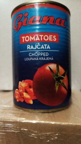 Conserve - ROSII CUBURI DECOJITE 12/400G GIANA