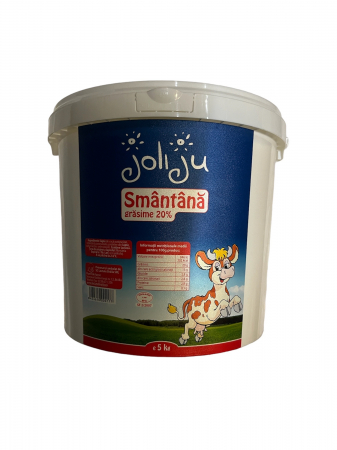 Lactate si Specialitati din lapte - Smantana Joliju 20% 5kg