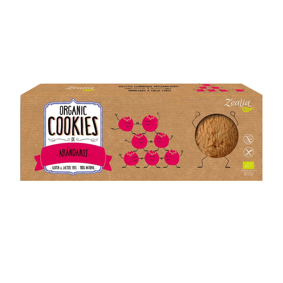 Cookies cu merisoare 135 g, bio, fara gluten [1]