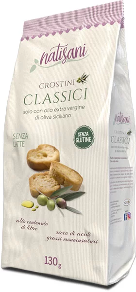 Crostini clasic 130 g, fara gluten [0]
