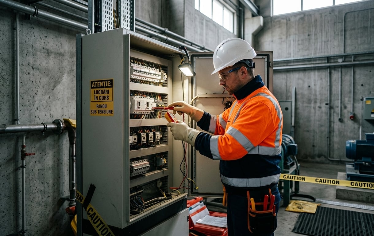 Echipament individual de protectie electrician: Cum alegi echipamente pentru intervent eficiente si sigure