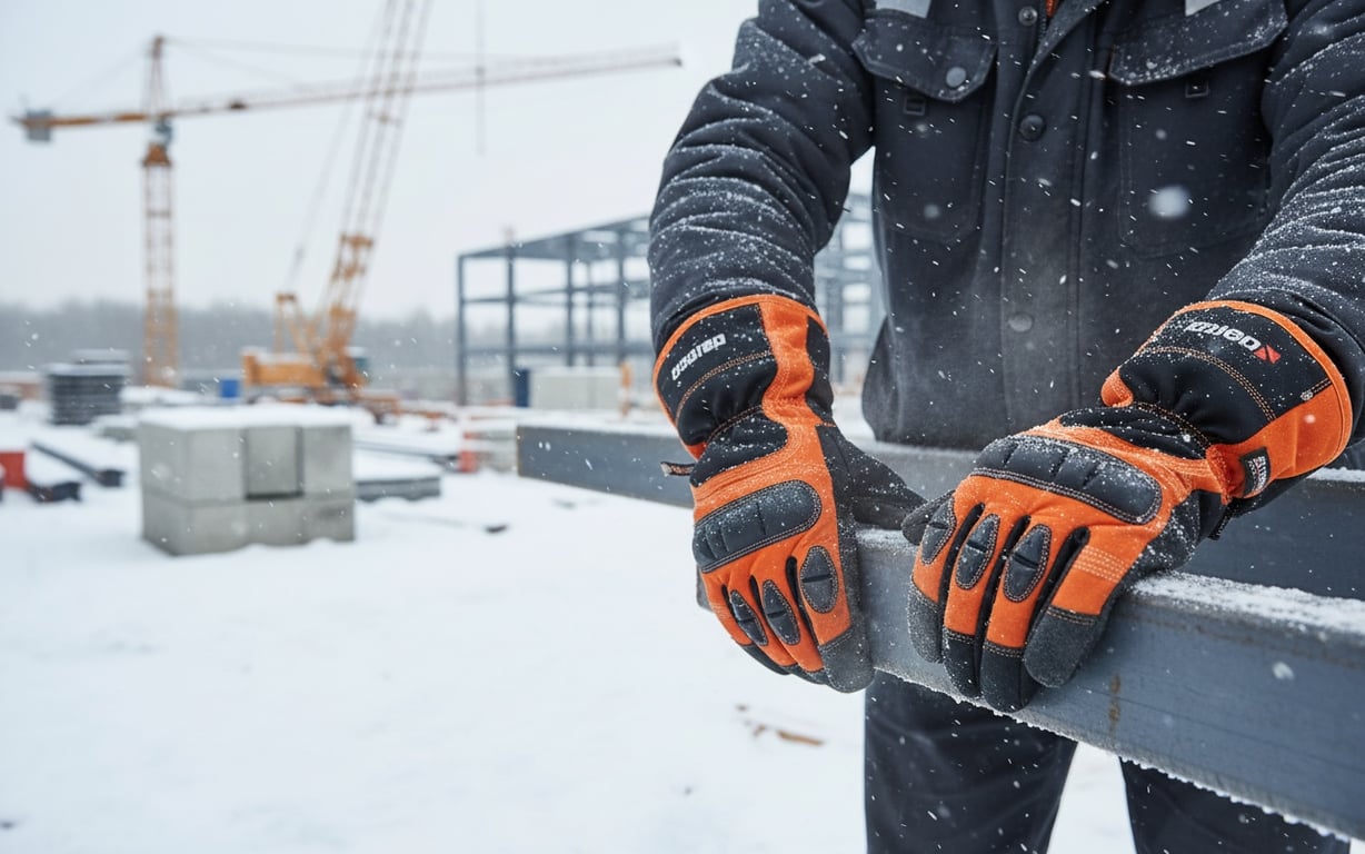 Importanta manusilor de protectie si termoizolante in constructii pe timpul iernii