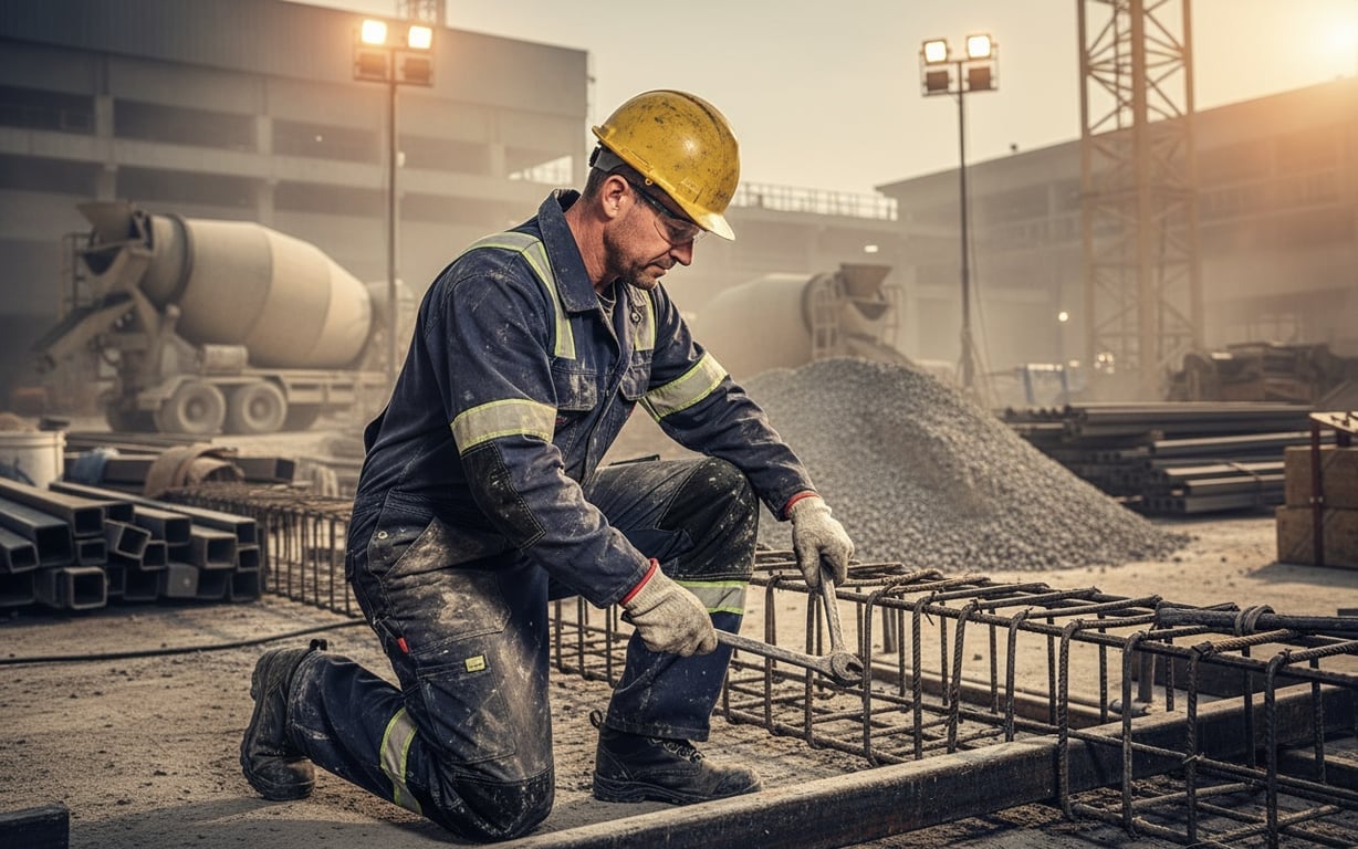 Cele mai bune materiale pentru salopete de lucru in constructii si industrie