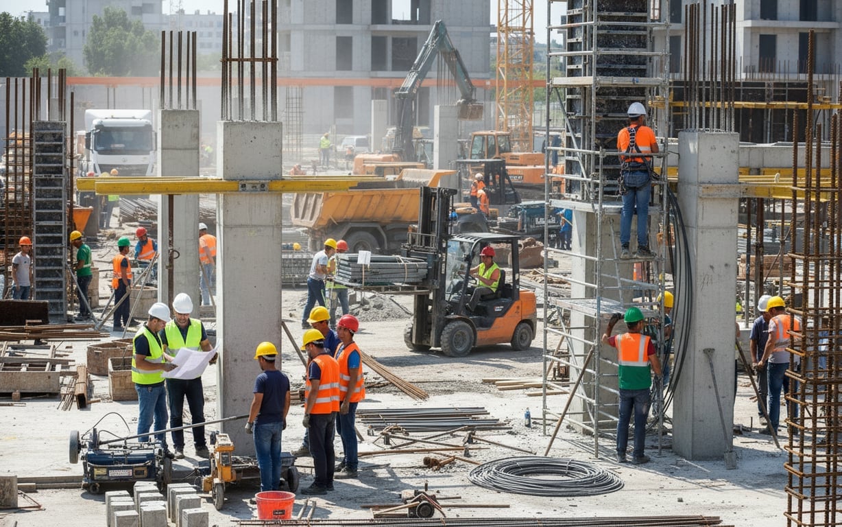 Ce inseamna culorile castilor de protectie: Ghid complet pentru castile de santier